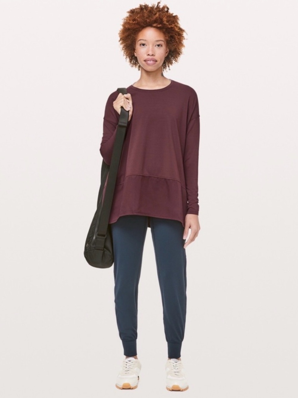 Perfect like new Lululemon Ease of Mind Bordeaux drama 10